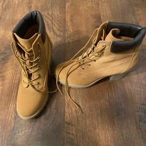 Zigisoho KIANA heeled lace-up boots women size 8.5